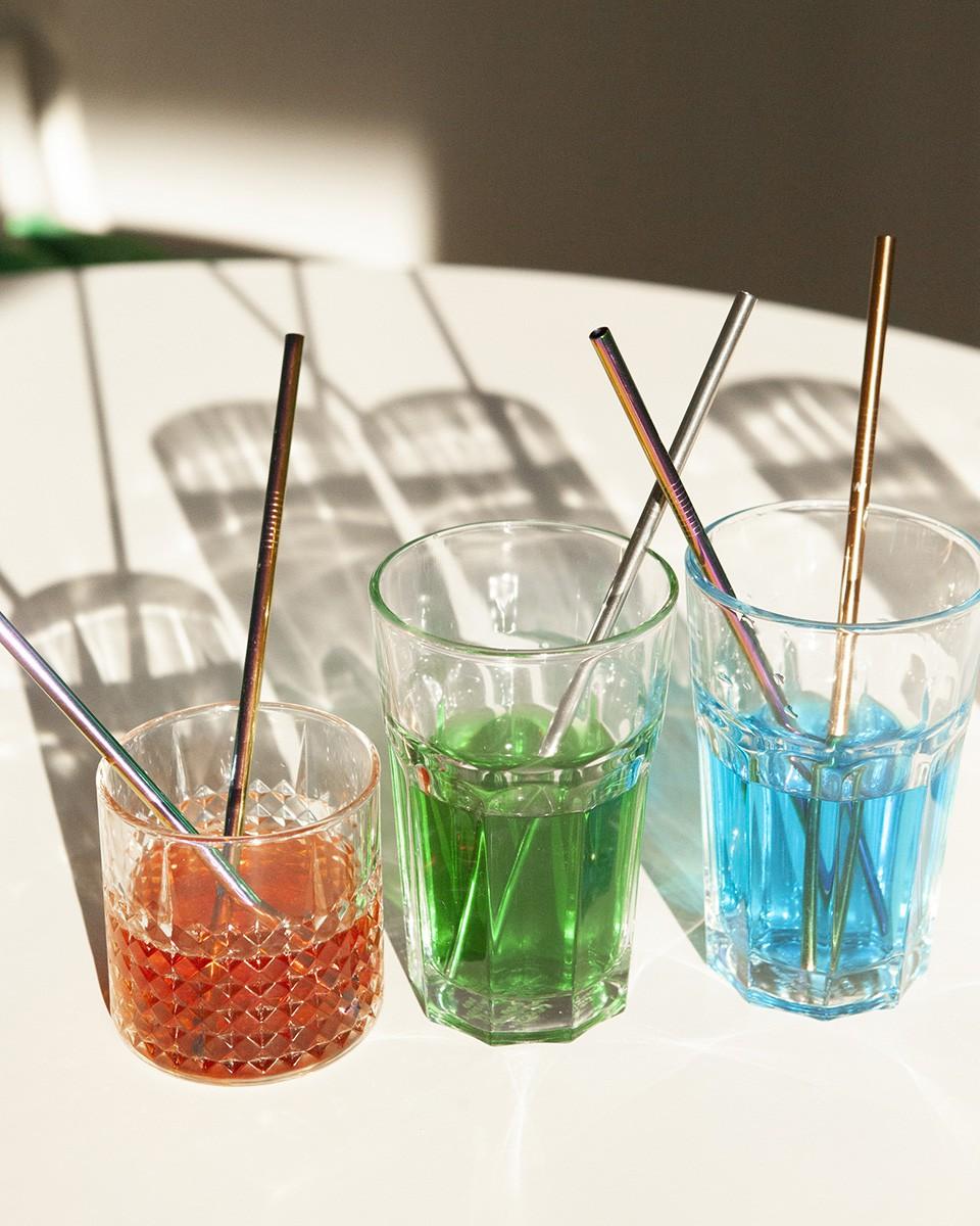 ﻿Wood'd METAL STRAWS Online