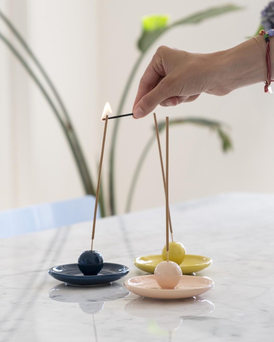 Wood'd INCENSE PLATE BLUE Saldi