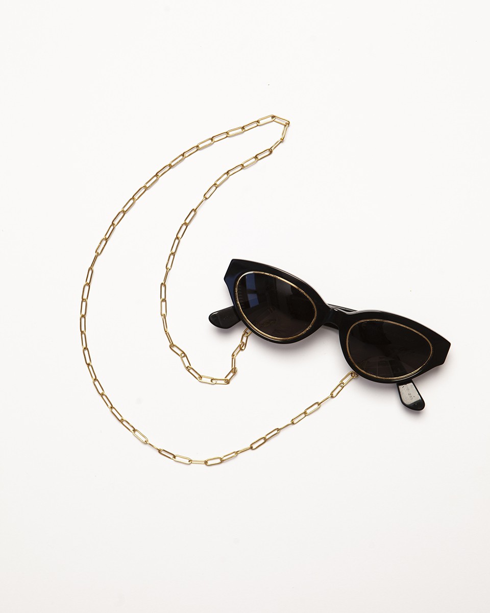 Wood'd Eyeglasses Lace Wide Golden Vendite Flash
