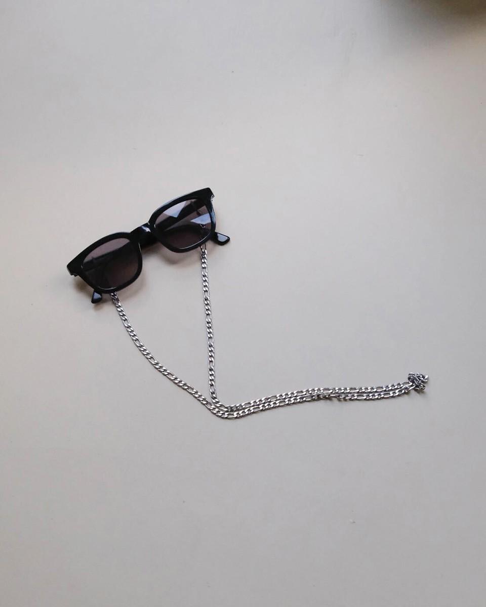 Wood'd Eyeglasses Lace Large Silvered In Saldo