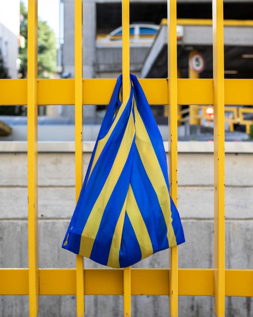 Wood'd Stripes Blue Bag Moda