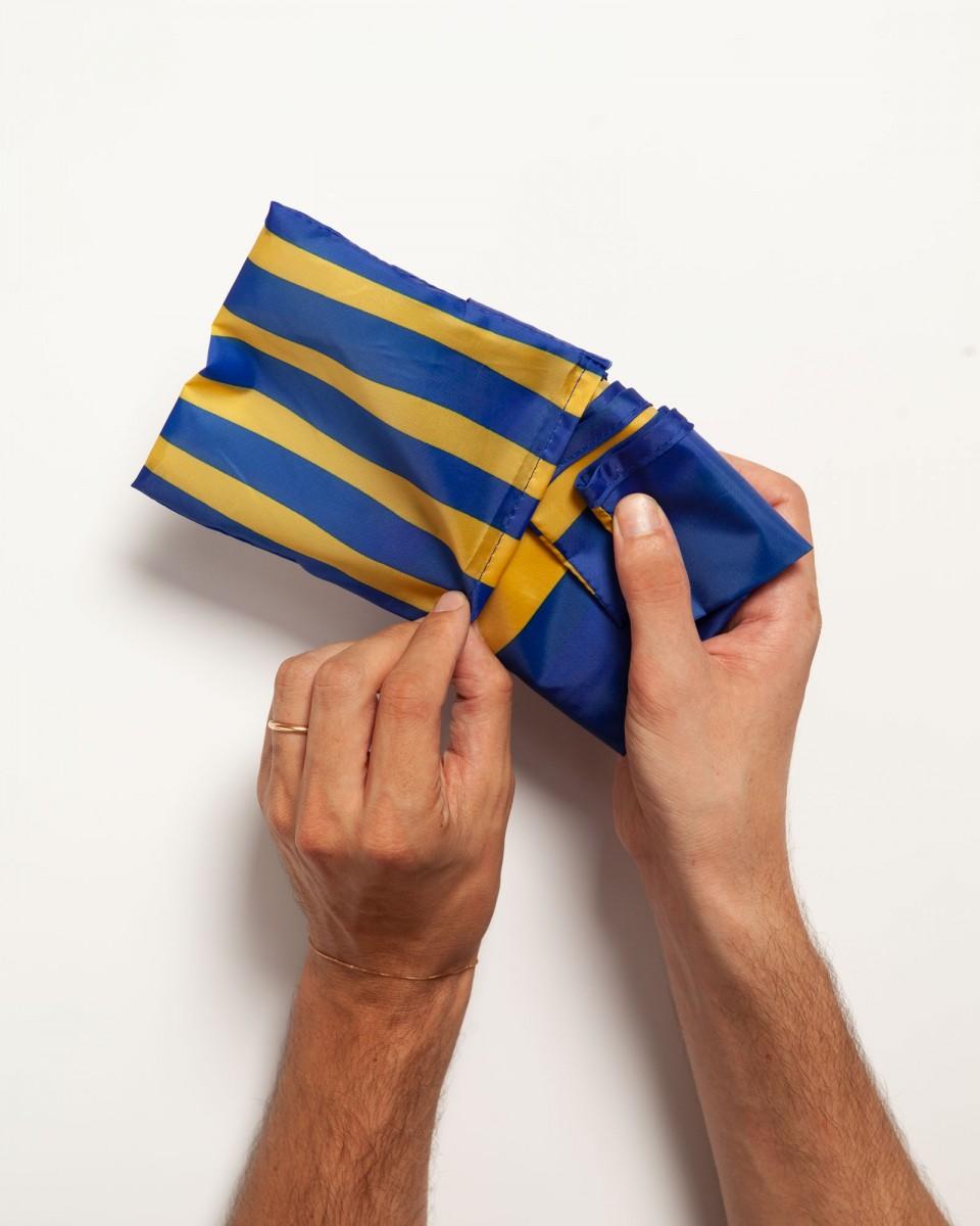 Wood'd Stripes Blue Bag Moda