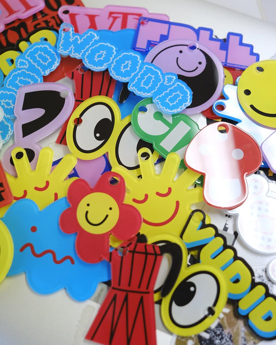 Wood'd Vudid Who Keychain Offerta speciale
