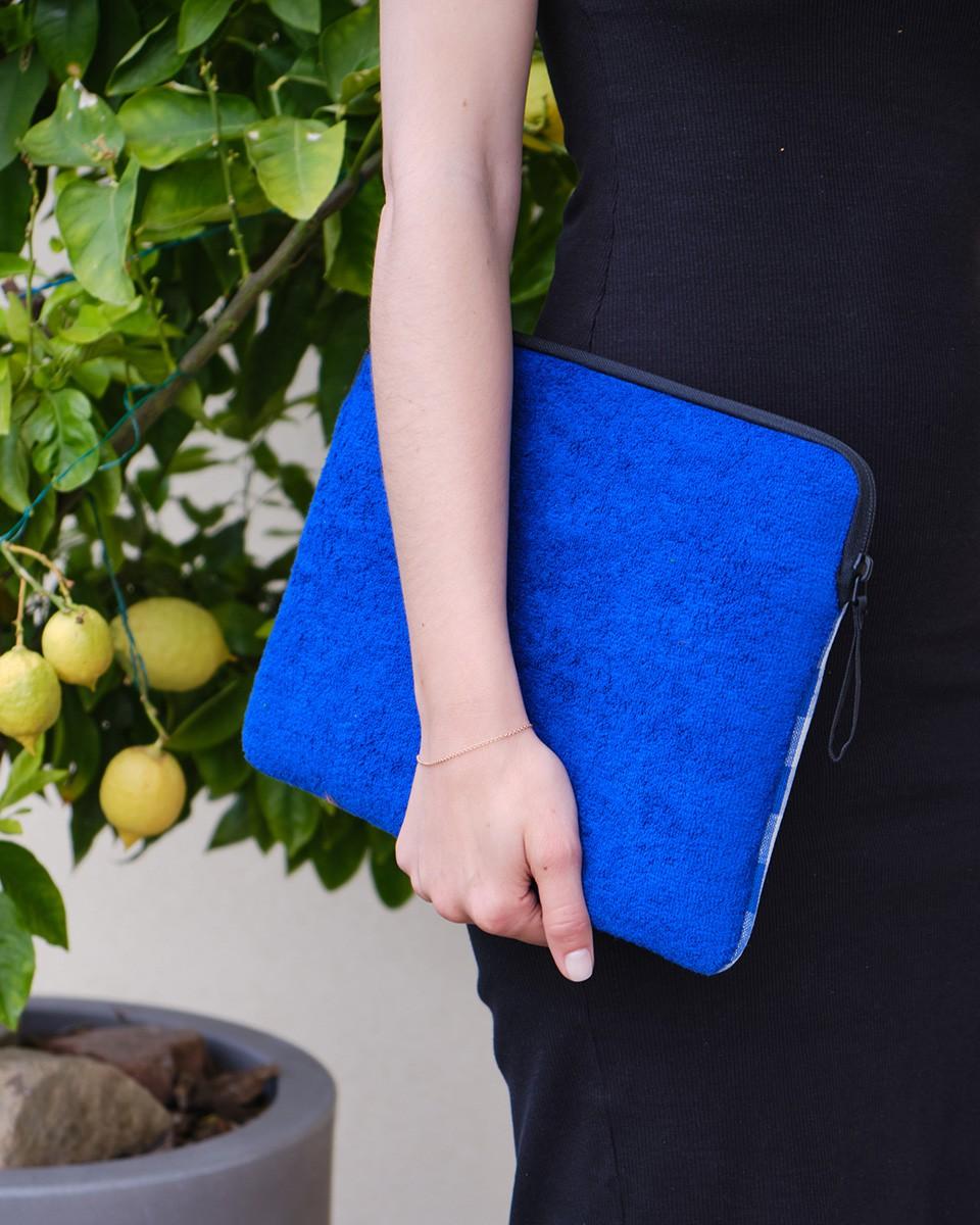 Wood'd Patch Blue Macbook Case Offerta Pasqua