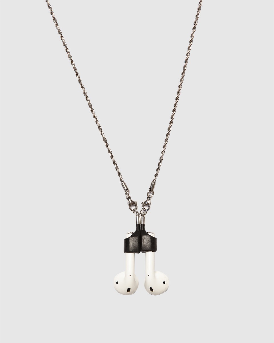 Wood'd Compact AirPods Lace Silvered Novità