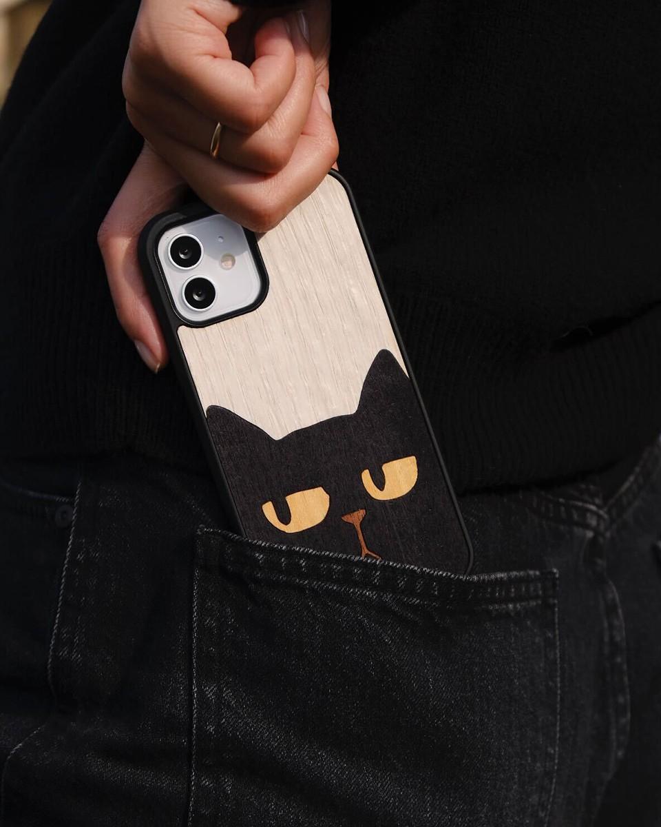Wood'd Black Cat Cover Moda