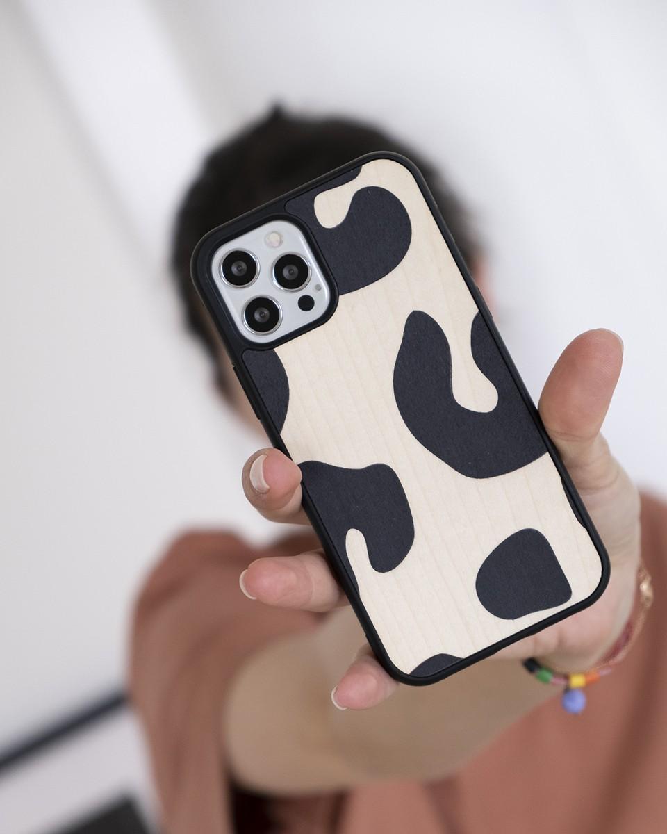 Wood'd Kinda Cow Cover Prezzo Ridotto