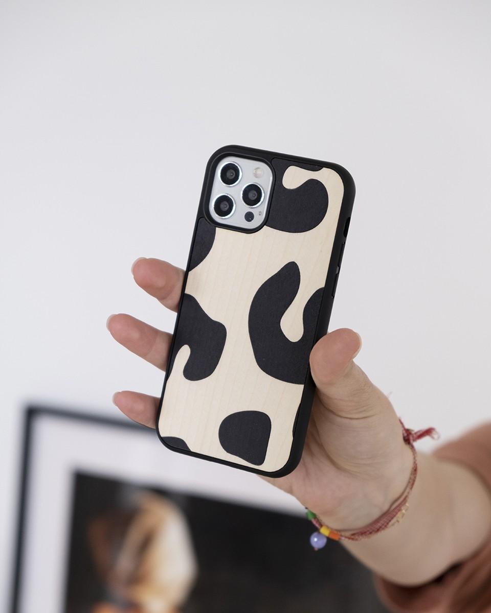 Wood'd Kinda Cow Cover Prezzo Ridotto