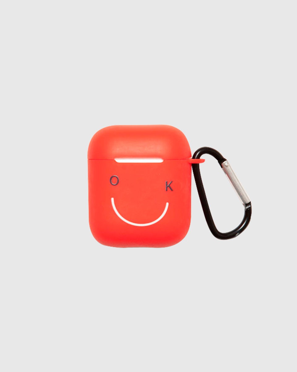 Wood'd AirPods Case OK Red Shopping Online