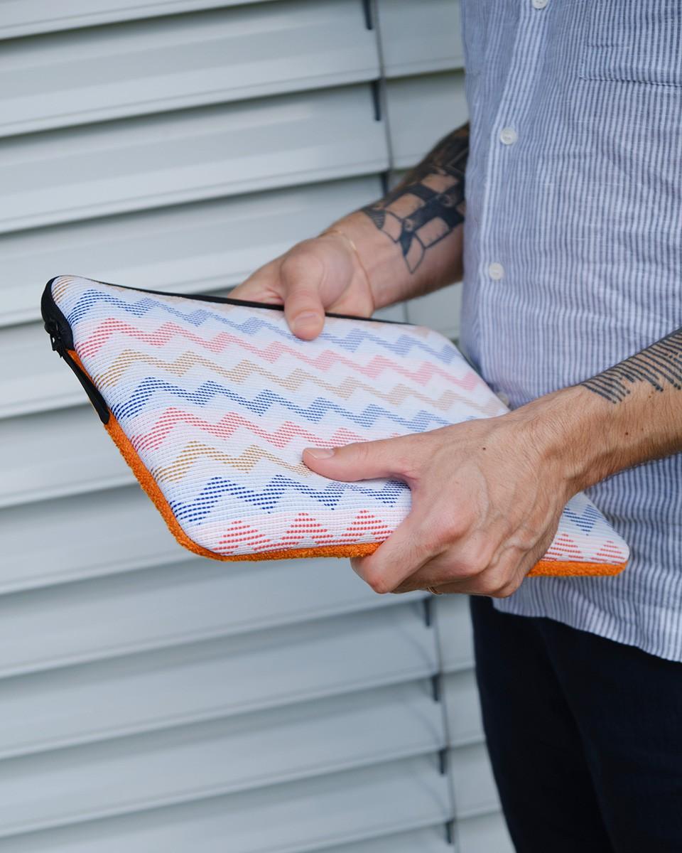 Wood'd Patch Orange Macbook Case Affare Del Giorno