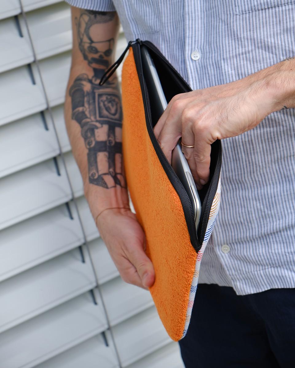 Wood'd Patch Orange Macbook Case Affare Del Giorno